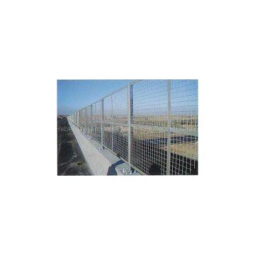 Highway fence mesh