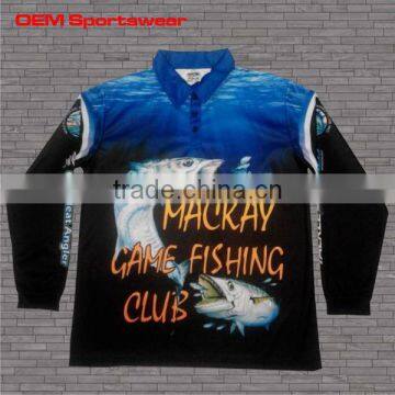 New design sublimated vented fishing shirts