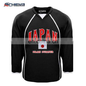 Full printed hockey jerseys OEM custom professional hight quality ice hockey jersey