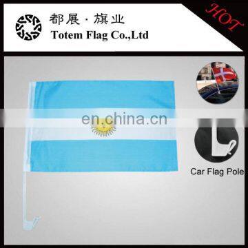 Argentina Plastic Stick Car Flag