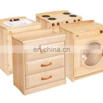 Multifunctional combined type storage children wooden cabinet for living room