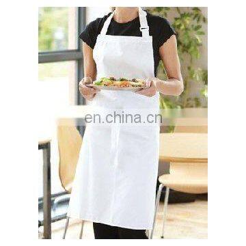 cotton bib aprons in white color