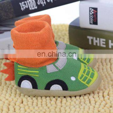 home use good design fashion car high cut child slippers