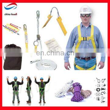 full body harness with lanyard/double lanyard full body harnesses