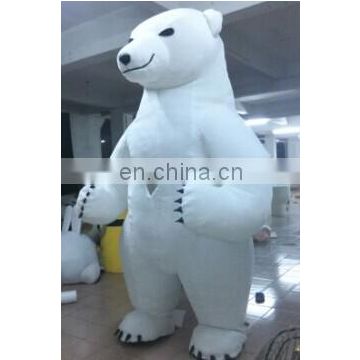 inflatable polar bear costume