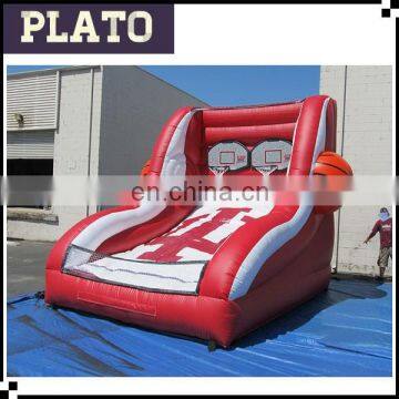 Sports facilities inflatable basketball shoot out for sport game