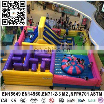 Used inflatable jumping amusement outdoor playground for sales