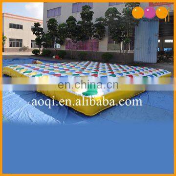Indoor Party Inflatable Twister Game Family Inflatable Interactive Twister Mattress for Adults