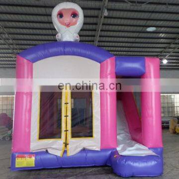 Pink Girly Inflatable Bouncy Castle photo-2