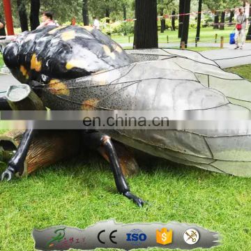 KAWAH Amusement park Decoration Animatronic Artificial Insect Cicada