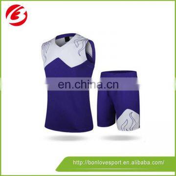 China Professional basketball jersey and shorts designs