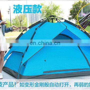 double layer camping tent for 3-4 person