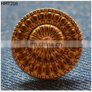 rhinestone jeans button