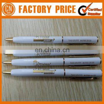 Cheap Logo Custom Promotional Metal Pen