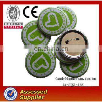 2015 cheap Advertising promotional metal badge