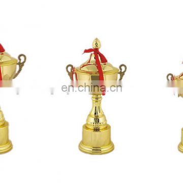 Glory Sports Metal Trophy with Gold Plated for Champion