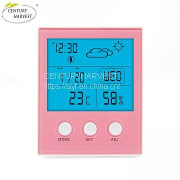 Wall or desk digital hygrothermograph LCD display temperature and humidity meter