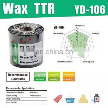YD106 Customize Wax TTR Thermal Transfer Printing Maker Labels Ribbon photo-5