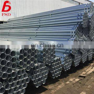 round section 48.3mm outside diameter hot galvanized scaffold tube