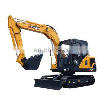 china excavator parts 8 ton crawler YC85-8 prices of excavator