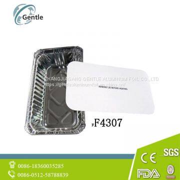 High Temperature Resistant Food Grade House Hold Aluminium Foil Container photo-4