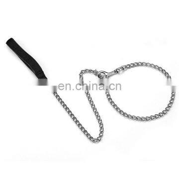 High-grade Nylon Iron Chain Pet Supplies Traction Rope Dog Leash 120CM photo-4