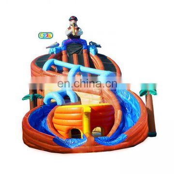 Shipwreck inflatable water slide for sale