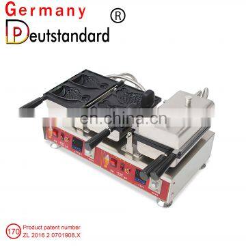 Commercial Fish Cake Waffle Maker Automatic Taiyaki Machine Electric Open Mouth Taiyaki Pan Machine photo-6