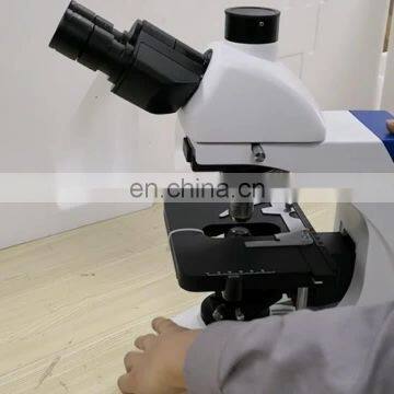 High Precision Inverted Biological Compound Trinocular Microscope