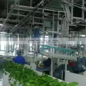 Intelligent high efficiency suspension system apparel machine