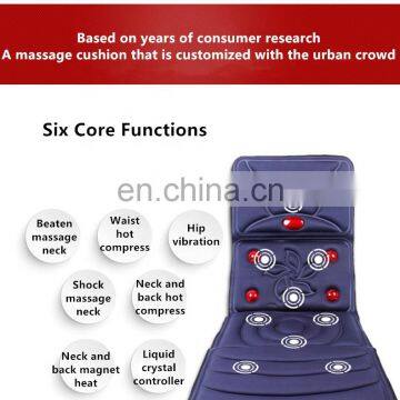 Electric Heating Car Seat Cushion Massage Shiatsu Massage Cushion for Chair Car and Home photo-4