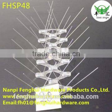 anti intrusion stop trespassing plastic spikes bird spikes