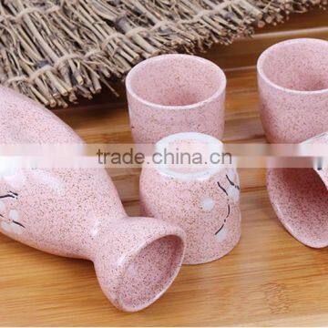HOT!!Ceramic Wine Gift Set Wine Accessories Set photo-2