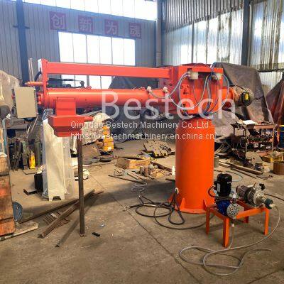 Alkaline phenolic resin sand mixer with single arm