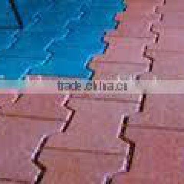 Multi-fuction Paver Rubber tile