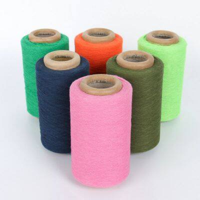 Ne20s Carded Open End Spinning Yarn Factory Wholesale Colored Yarn for Socks photo-3