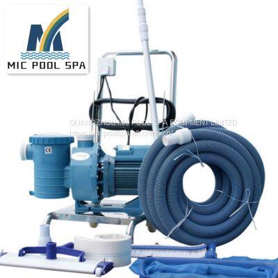 Swimming Pool 304 Stainless Steel Cleaning Machine Trolley Cart Hand Trolley Small Cart photo-2