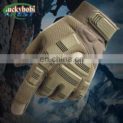 Outdoor Riding Motorcycle Gloves Mountaineering Non-slip Fitness Sports Driving Artificial Leather Tactical Gloves Motorcycle