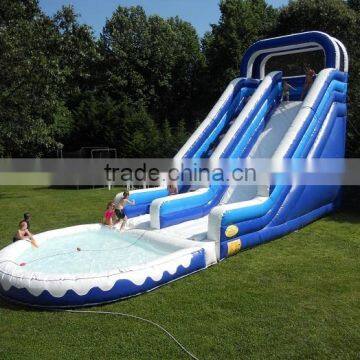 Children's water on the inflatable slides/outdoor Children entertainment park