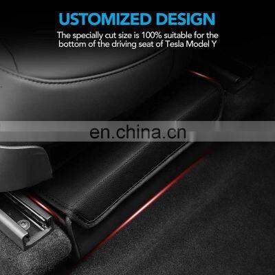 Under Seat Storage Box For Tesla Model Y 2020 2021 Driver Passenger Seat Console Organizer Bag photo-2