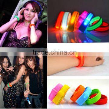 Cool Stylish Flashing LED Light Wrist Band Glow Armband Night Fun Wrist Strap photo-3