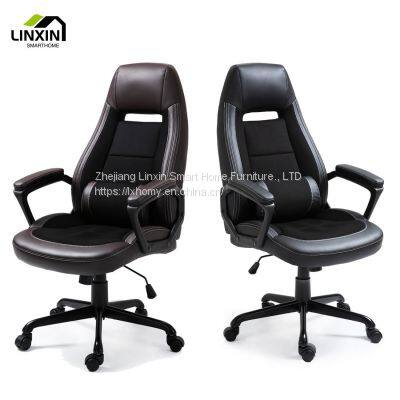 Executive Manager Office Computer Mesh Adjustable Ergonomic Chair Modern Luxury Black Swivel Office Chairs