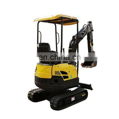 Low-Consumption High productivity Crawler 0.8 ton 1 ton hydraulic small digger machine mini excavator