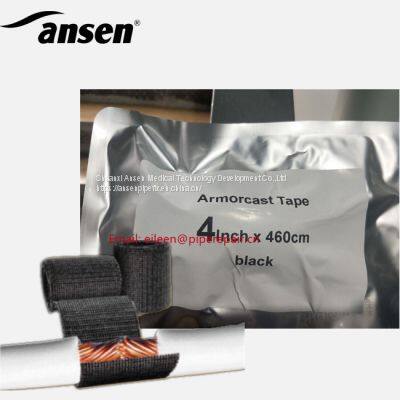 China Armor Wrap Structural Material Fiberglass Armour cast tape