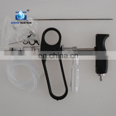 Veterinary vaccinators for livestock plastic animal syringe animal vaccinators