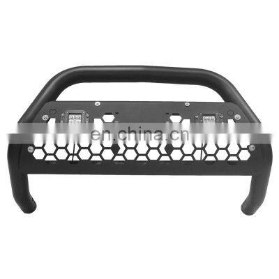 With Led Spot Light Honeycomb Design Car Front Bumper for Toyota Hilux Vigo Nissan Navara Ford Ranger Vw Amarok Isuzu D-MAX