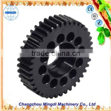 changzhou machinery Differential Spur gear Parts/ Steel Small Pinion tactical gear reduction gear grinding wheel