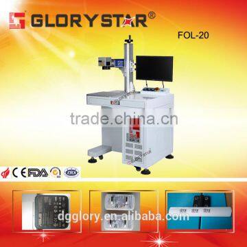 50W laser metal tube fiber laser marking machine for no-metallc materials