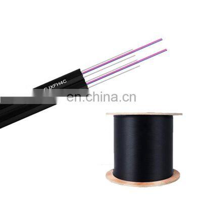 1 2 4 Core F FO Ways Hilos outdoor Wire Ftth Drop Optical Indoor Fibra Optica Manufacturer