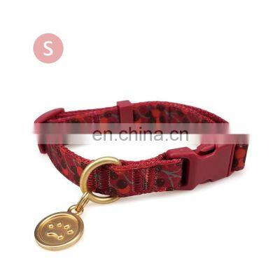 Accept Custom Pattern Dog Collar Nylon Dog Collar High Quality Personalized Dog Collar photo-5